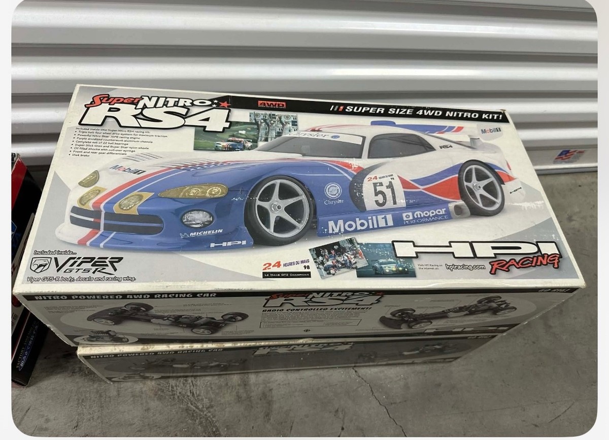 HPI Super Nitro Oreca Dodge Viper GTS-R LeMans class winner 1999