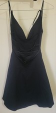 Brand New Lulus Strappy Open Back Dress Womens Size XS Color Black