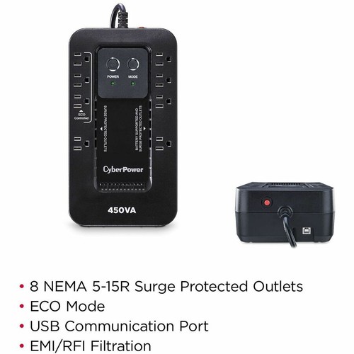 CyberPower EC450G Ecologic UPS Systems - 第 6/8 張圖片