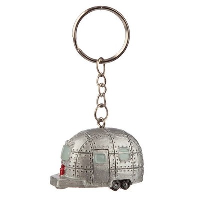 Puckator Vintage Schlüsselanhänger Wohnwagen Wohnmobil Schlüsselring Harz 7 cm