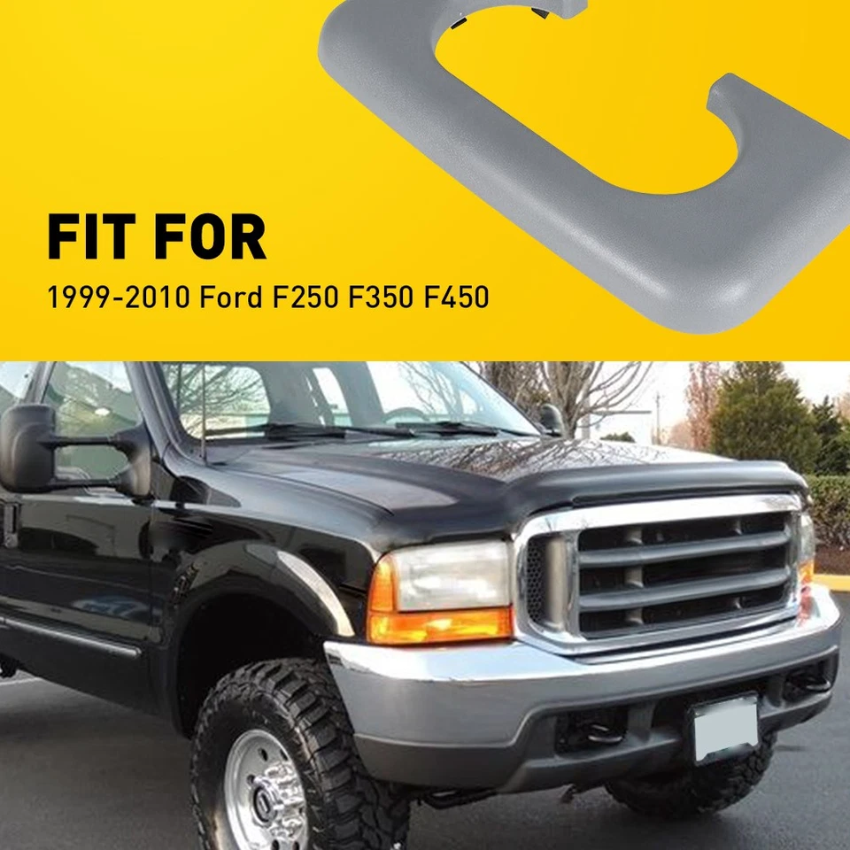 Portavasos de consola central gris para almohadilla Ford F250 F350 F450 Super Duty 1999~2010 Foto 3 de 4