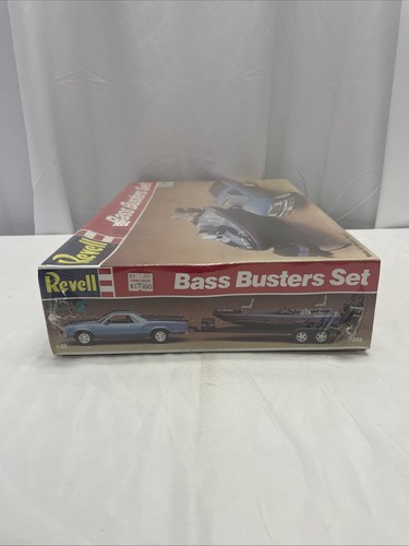 Revell Bass Busters Set El Camino Ranger Bass Boat & Trailer Model 1:25 Sealed - Picture 5 of 5