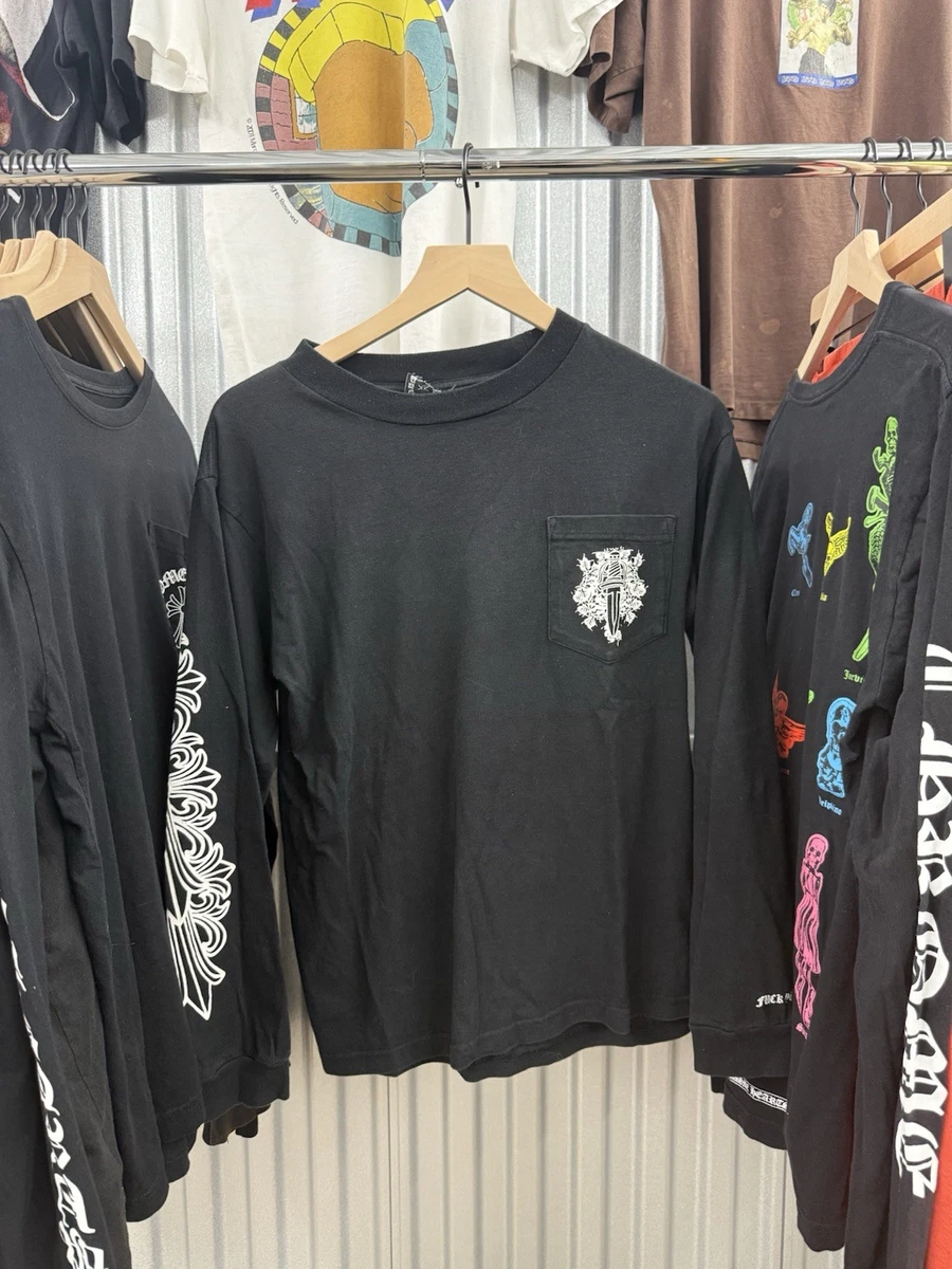 Preços baixos em Tamanho Regular Manga Longa Chrome Hearts