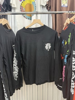 Chrome Hearts Floral Vine Dagger L/S Tee (SHIPS FAST) 100% Authentic!