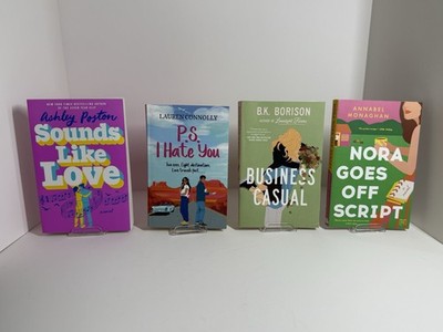 Rom Com Book Lot Sounds Like Love P.S I Hate You Business Casual Nora Off Script