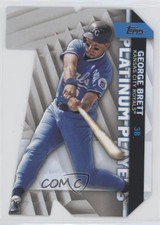 2021 Topps Topps Platinum Players Die-Cuts George Brett #PDC-8 HOF 0jk3