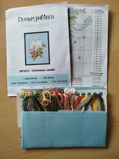 Vervaco Kreuzstich Set Blauer Schmetterling - DIY Stickbild 16x15cm