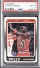 1988 FLEER #17 MICHAEL JORDAN PSA 8