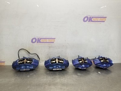 18 2018 BMW M240I 3.0L RWD FRONT AND REAR BLUE M SPORT BRAKE CALIPER SET 
