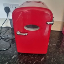 Portable Mini Fridge Cooler Warmer With Power Lead In Working Order See Photo