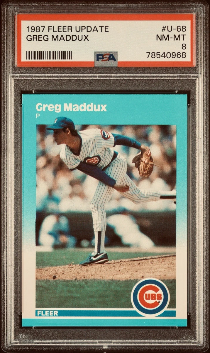 1987 Fleer Update - Greg Maddux #U-68 for sale | eBay