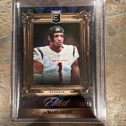 2022 Ja’marr Chase Donruss Elite Football Elitist /10 SSP