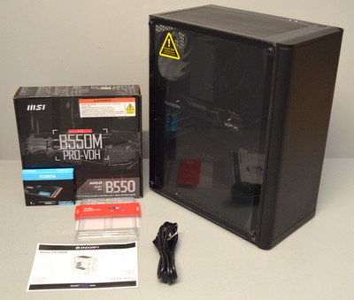 Gaming PC AMD Ryzen 5 5600 XFX Radeon RX 6650 XT Speedster 8GB, 16GB RAM 1TB SSD
