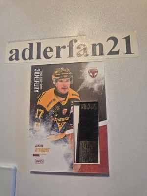 DEL2 2025-2026 25-26 STICK CARD Alexis D´Aoust Lausitzer Füchse 29/50