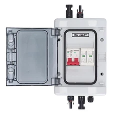 PV Combiner Box, Solar Photovoltaic Combiner Box, Outdoor Breaker Box with DC...