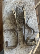 Vintage Bell System Western Electric Lineman Climbing Gaffs Spurs Miller & Sons