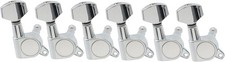 Upgrade Your Guitar with 6 Chrome Sealed Tuning Heads - Compatible with Fender