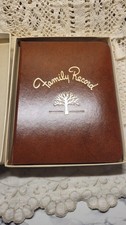 Leather Blank Our Family Tree A History Of Our Family Genealogy Records Book