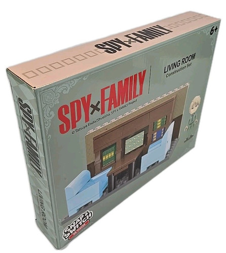 SPY x FAMILY Living Room Construction Set Snap & Switch 98 Pieces Brand New! - Picture 4 of 5