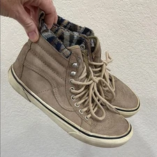 Vans Men's Brown High-Top Sneakers