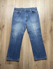 80s VINTAGE Levi  s 517 Boot Cut Jeans Size 38x29 Flare Orange Tab Made in USA