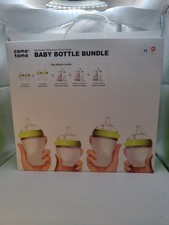 Comotomo Baby Bottle Bundle Green