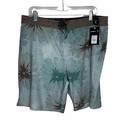 New O’Neill Hyperfreak Kelso Floral Print 19” Technical Board Shorts Men36 BNWT