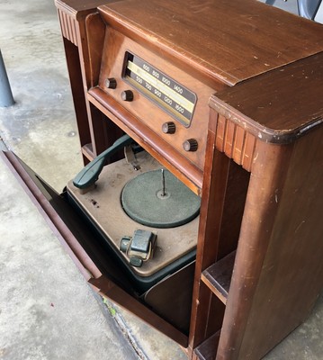 Vintage Radio Turntable Console Philco 49 1600 Ebay