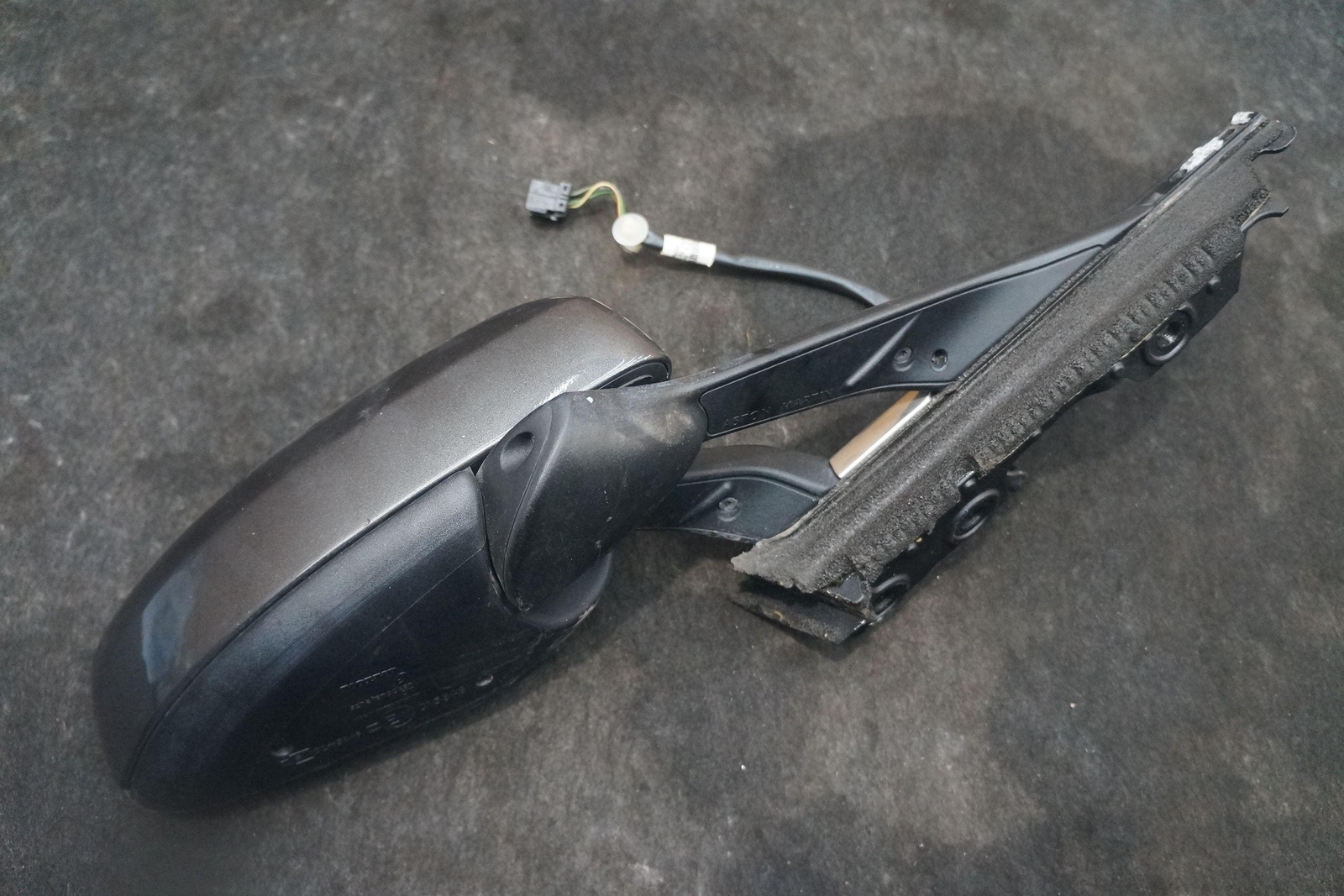 Right Passenger Door Mirror Meteorite Silver OEM Aston Martin V8 Vantage 2006