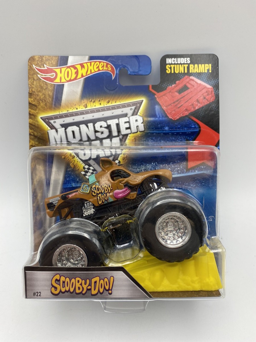 Hot Wheels Scooby-Doo Monster Jam #22 1:64 2016 Stunt Ramp CRACKED