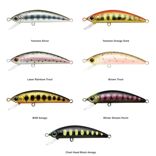 LUCKY CRAFT Jorobado Pecedero 50S ~Hundimiento~ - 276 Trucha Arco Iris Láser (1 pieza) - Imagen 5 de 7