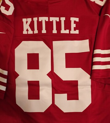 George Kittle San Francisco 49ers Vapor F.U.S.E Limited Scarlet Nike Jersey 3XL