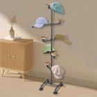 Hat Hangers Decorative Pipework Stand with Hooks for Hanging Hats or Wigs