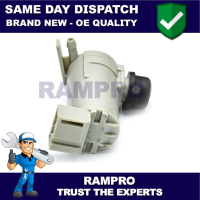 Rampro FOR NISSAN 350Z (2003-2015) FRONT SINGLE OUTLET WINDSCREEN WASHER PUMP