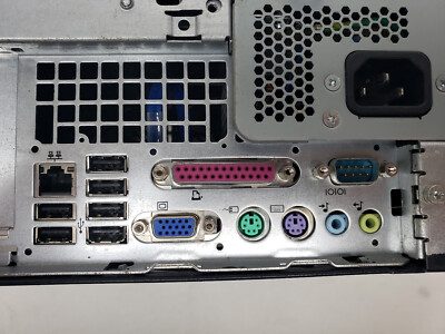 Windows XP Computer HP Compaq DC7100 SFF Desktop PC Pentium 4 1GB