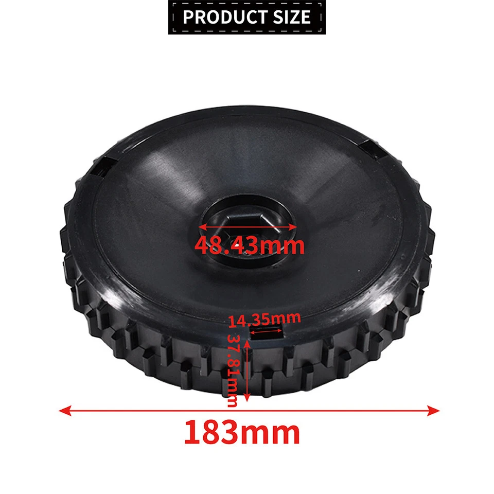 Pour Husqvarna Automower Roue 105 305 308 Modèles 574465101 574465104 - Photo 2/4