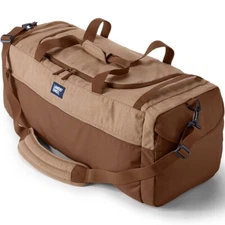 Land’s End Large All Purpose Canvas Duffle Bag New in Package Honey Beige