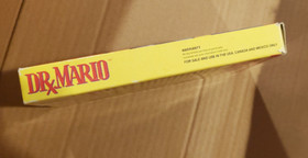 Dr. Mario Nintendo NES in Box CIB. Authentic