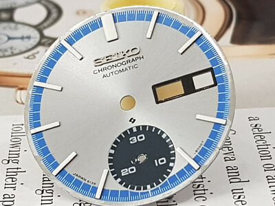 Original Dial Seiko chronograph automatic 6139-8020 6139-8021 3 | eBay
