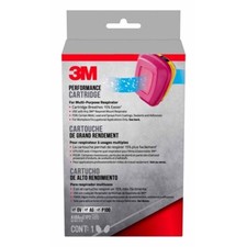 3M P100 NIOSH Acid Gas & Organic Vapor Respirator Cartridge Replacement Pink