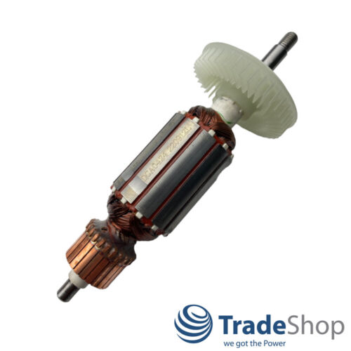 Rotor Anker Motor Ersatzteil mit Lüfter für Bosch GWS 10-125 C, GWS 10125 CE - Bild 2 von 3