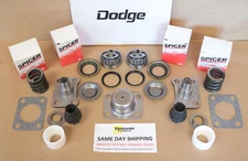 Genuine Spicer 1975-1993 Dodge Dana 60 Front Axle FULL King Pin Rebuild Kit