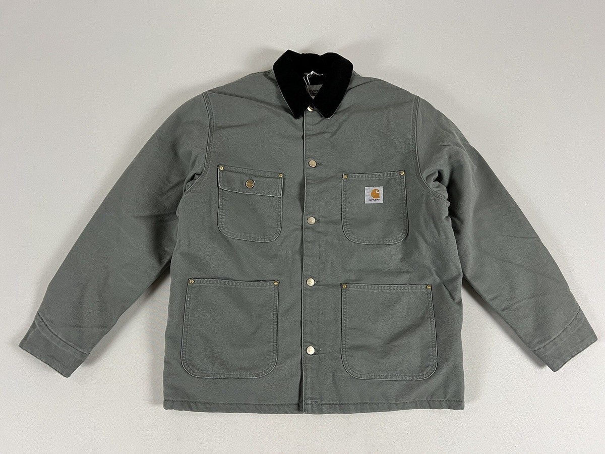 CARHARTT WIP OG CHORE COAT SMOKE GREEN AGED CANVAS L NWOT | eBay CARHARTT WIP OG CHORE COAT SMOKE GREEN AGED CANVAS L NWOT | eBay