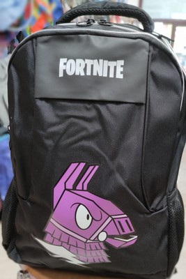 FORTNITE ZAINO SCUOLA FREE TIME FORTNITE LAMA GAMER COLORE NERO 64990 | eBay