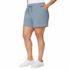 32 Degrees Cool Women's Size:SMALL Pull On Lounge Shorts Stretch Color:BLUE