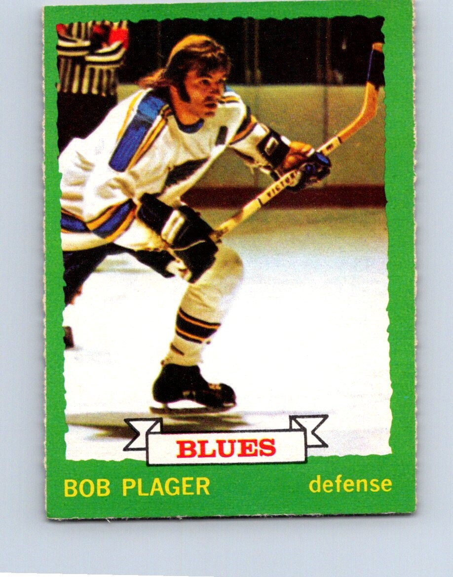 VINTAGE HOCKEY CARD O-PEE-CHEE 1973 ST-LOUIS BLUES BOB PLAGER  NO32