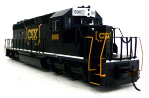 HO-Scale-Model-Railroad-Trains-Engine-CSX-SD-40-2-Locomotive-DCC-Equipped-60917
