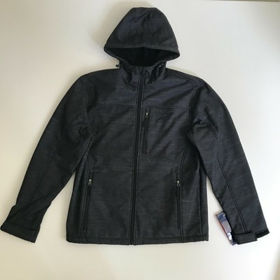 reebok men's softshell swacket jacket