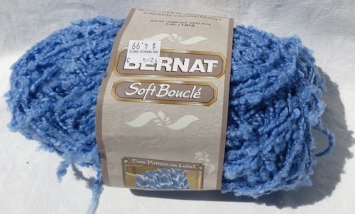 Mystery Yarn! Blue + Multicolor Mixed Lot Boucle Bulky Lot of 6 Skeins Knitting - Picture 6 of 7