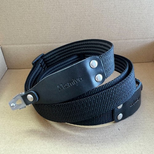 Black Adjustable Nylon Shoulder Strap For Mamiya 645 M645 1000S C220F C330 C330S - Picture 4 of 6